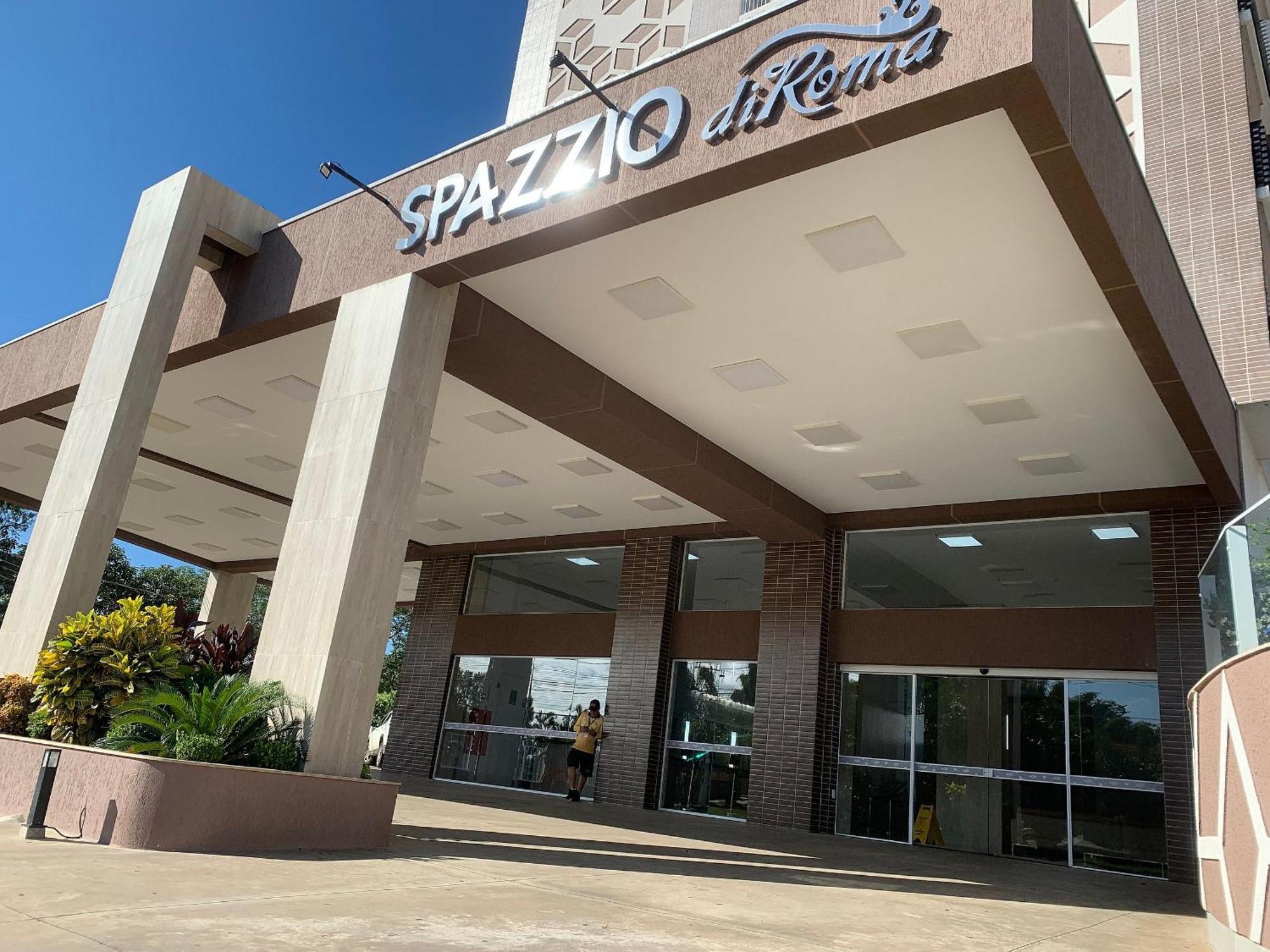 Hotel Spazzio Diroma Cafe Da Manha E Acesso Ao Acqua Park Caldas Novas Eksteriør bilde