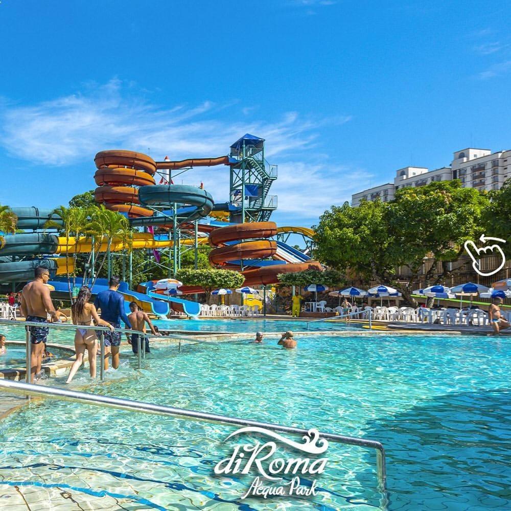Hotel Spazzio Diroma Cafe Da Manha E Acesso Ao Acqua Park Caldas Novas Eksteriør bilde