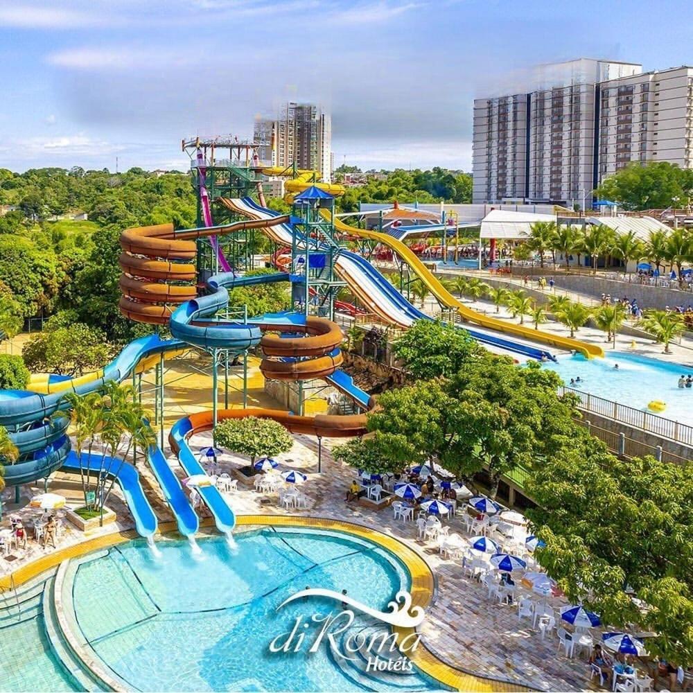 Hotel Spazzio Diroma Cafe Da Manha E Acesso Ao Acqua Park Caldas Novas Eksteriør bilde
