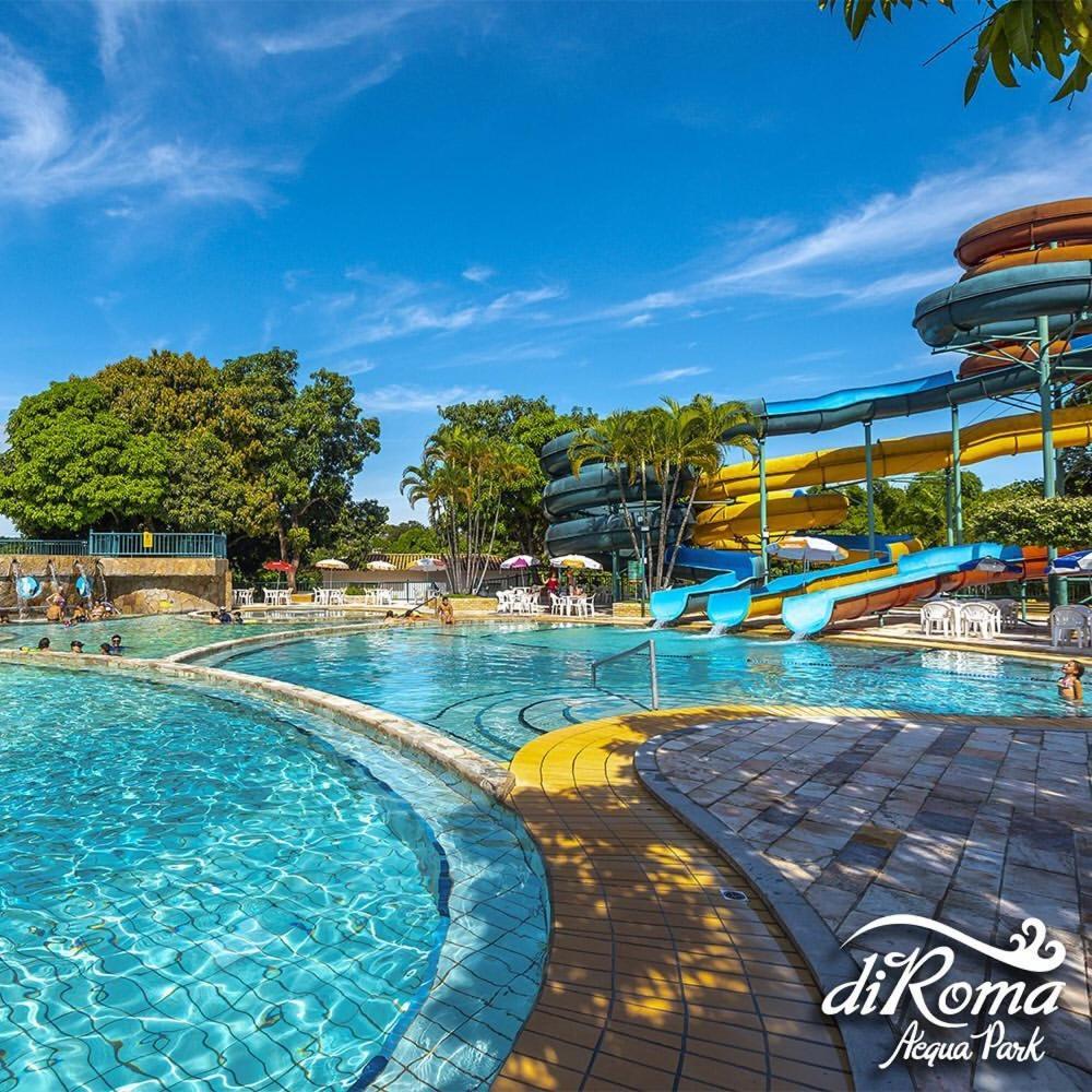 Hotel Spazzio Diroma Cafe Da Manha E Acesso Ao Acqua Park Caldas Novas Eksteriør bilde