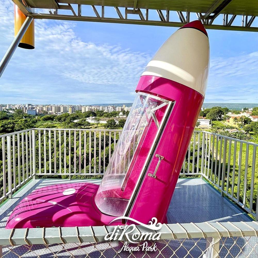 Hotel Spazzio Diroma Cafe Da Manha E Acesso Ao Acqua Park Caldas Novas Eksteriør bilde